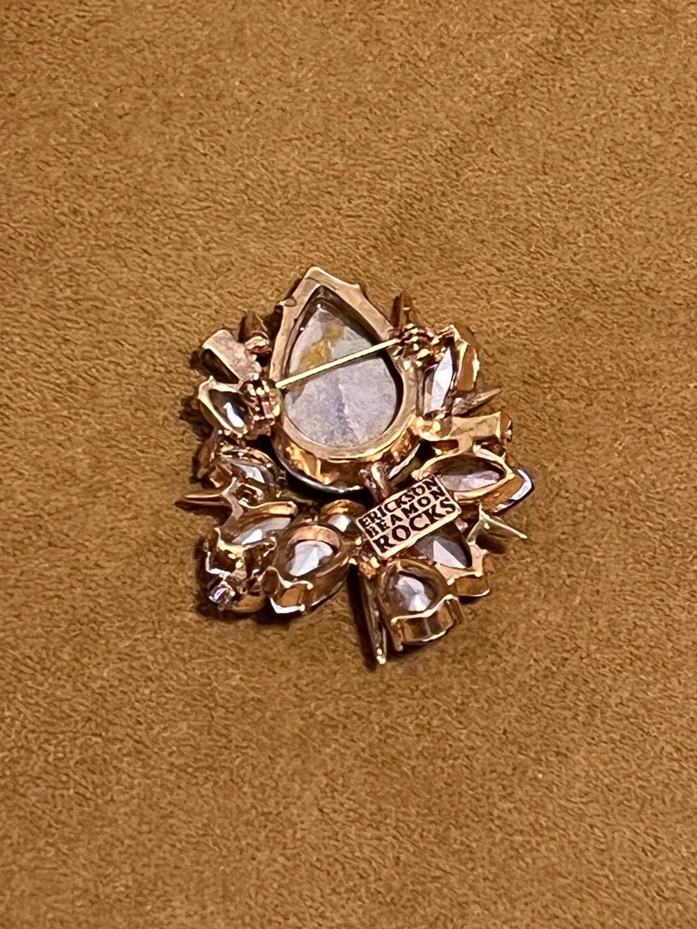 Erickson Beamon Rocks Brooch - Picture 3 of 3